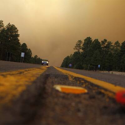 Waldbrand in Arizona