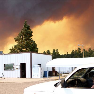 Waldbrand in Arizona