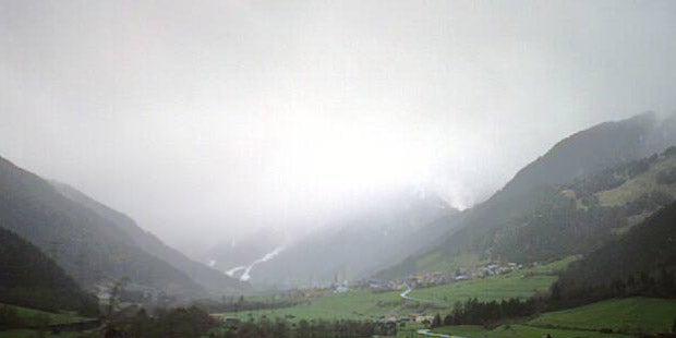 Sturm bläst uns den Frühling weg