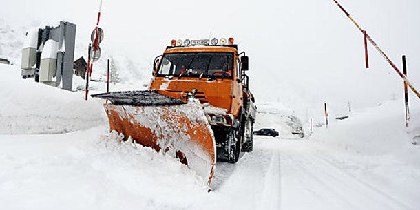 Wintersperre am Arlberg (Schnee)