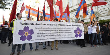Armenier-Demos legten Wien lahm