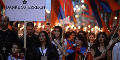 Armenier-Demos legten Wien lahm