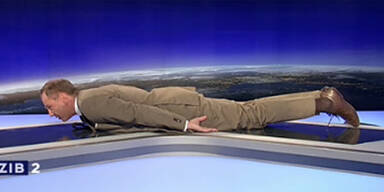 ZiB-Star Wolf "plankt" im Studio