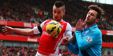 Arnautovic rempelt Arsenal-Star ins Spital 