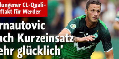 Arnautovic nach Kurzeinsatz 