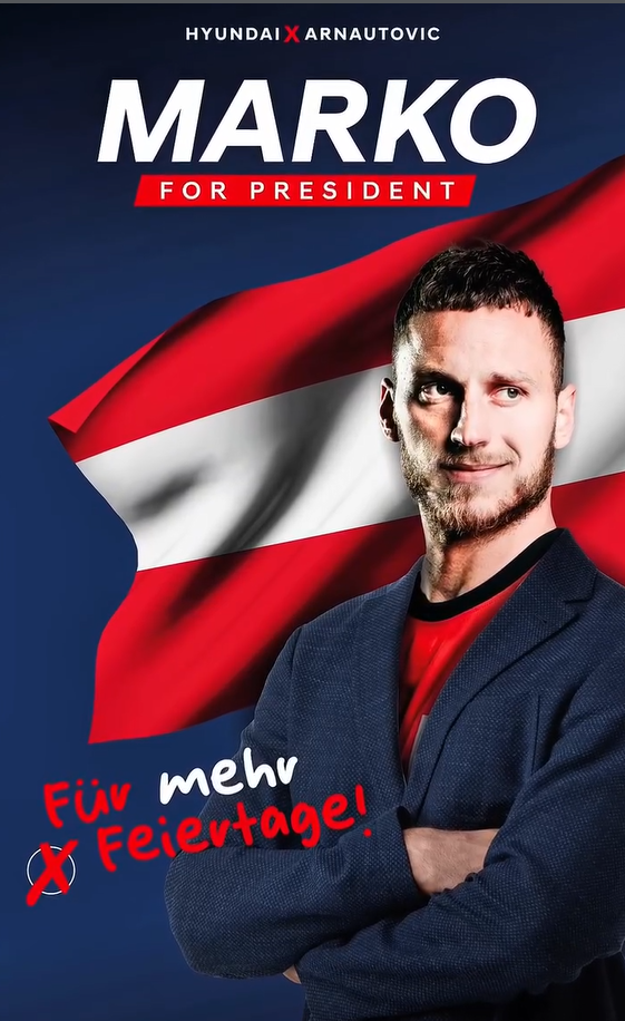 Arnautovics Präsidentschafts-Kandidatur: Jetzt spricht ÖFB-Star