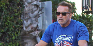 Arnie radelte illegal durch Münchner Bahnhof 