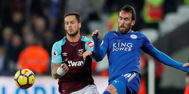 West-Ham-Fans feiern Marko Arnautovic