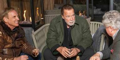 Daniel Marshall, Arnold Schwarzenegger und Richard Hauser