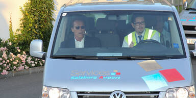 Arnie hat Österreich Richtung Genf verlassen