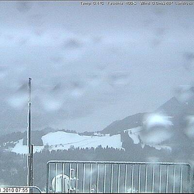 Wintereinbruch in Österreich