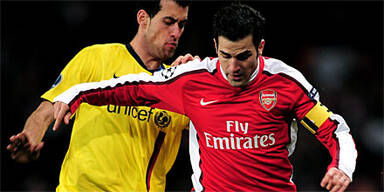 Remis zwischen Arsenal und Barca