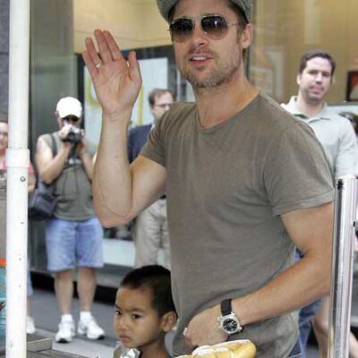 Brad Pitt ist ein vorbildlicher Dad.