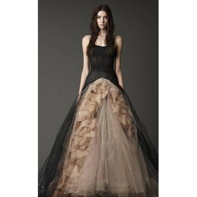Schwarze Brautkleider von Vera Wang