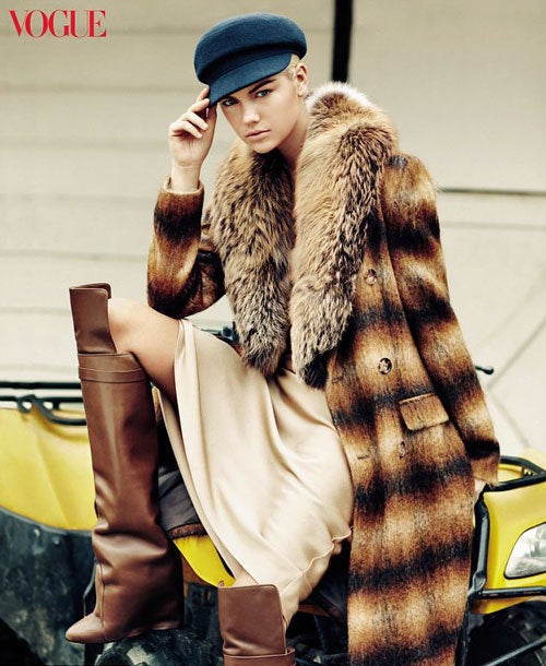 Kate Upton schafft Sprung in die Vogue