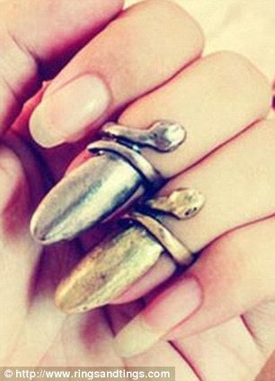 Mani-Ringe als neuer Nagel-Trend