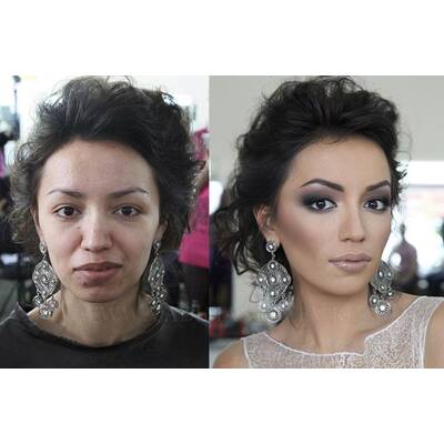 Vadim Andreevs Vorher-Nachher Make Up
