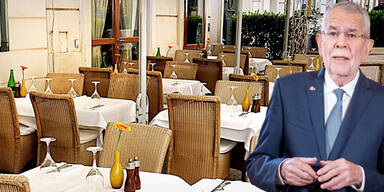 Trotz Sperrstunde im Lokal: Riesen-Wirbel um Van der Bellen