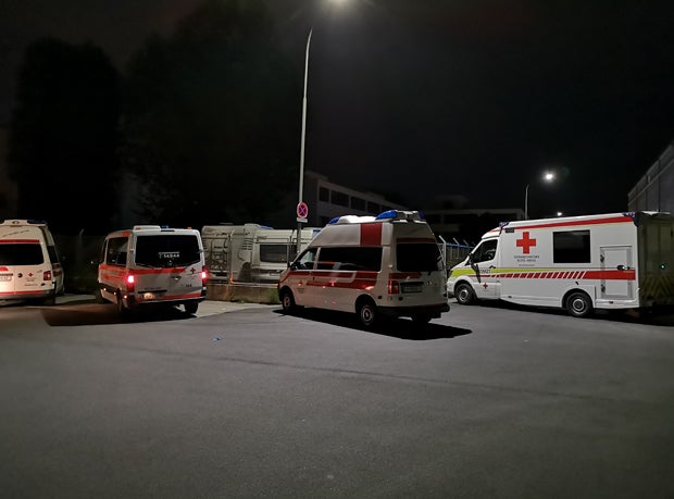 Rettungs-Großeinsatz bei Hochzeitsfeier in Innsbruck