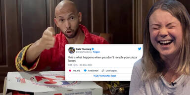 Nach Festnahme: Greta verh&ouml;hnt Andrew Tate