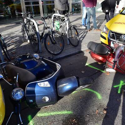 Schwerer Unfall am Wiener Karlsplatz