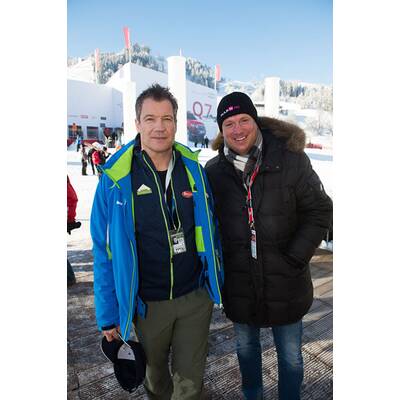 Die Stars feiern in Kitzbühel