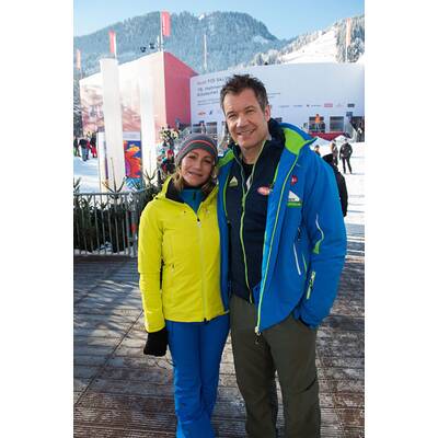 Die Stars feiern in Kitzbühel