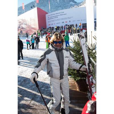 Die Stars feiern in Kitzbühel