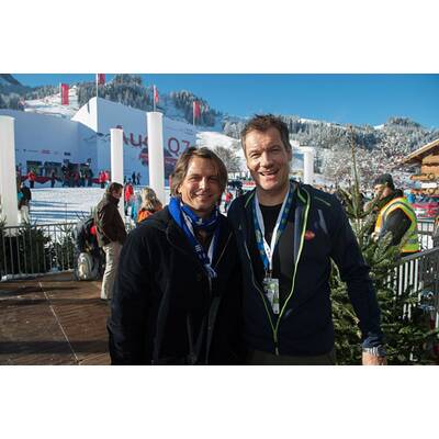 Die Stars feiern in Kitzbühel