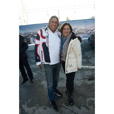 Die Stars feiern in Kitzbühel