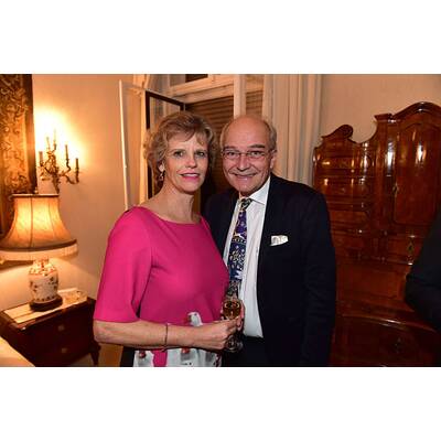 Birgit Sarata bat zum Get-Together