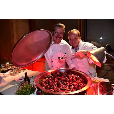 Muscheldinner im Naturhistorischen Museum