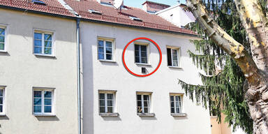 Bub stürzt aus Fenster Wien Endlichergasse Favoriten