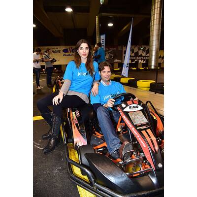 Licht ins Dunkel: Promi-Go-Kart-Rennen