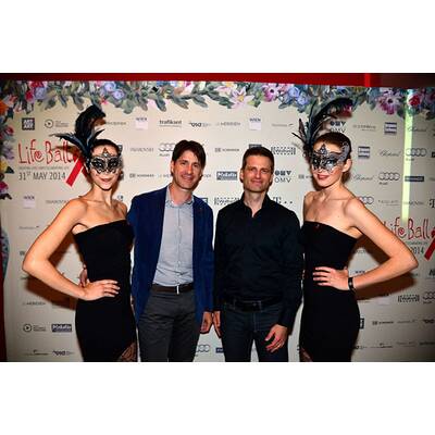 Alfons Haider, Shaun Ross und Co. auf der Life Ball-Preparty im Hotel Le Méridien