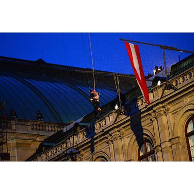 Tom Cruise Nachtdreh an der Staatsoper 