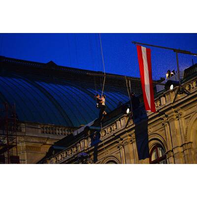 Tom Cruise Nachtdreh an der Staatsoper 
