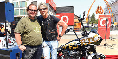 Heinzl &raquo;rockt&laquo; die Harley-Tour