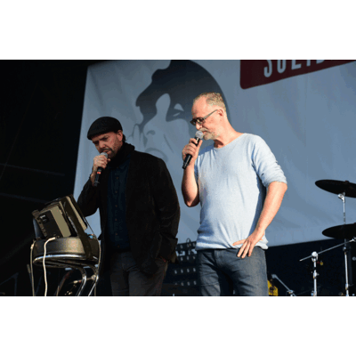 Maschek bei #voicesforrefugees