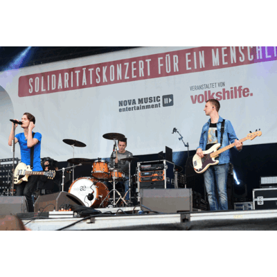 Maschek bei #voicesforrefugees