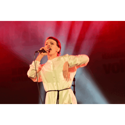 Maschek bei #voicesforrefugees