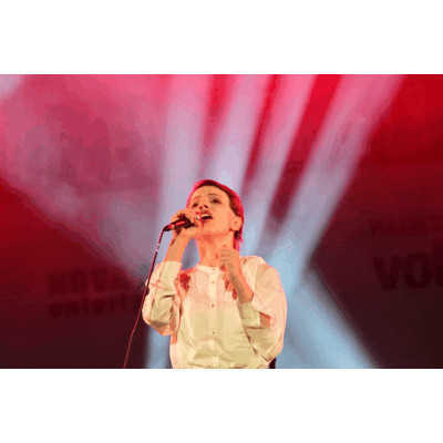 Maschek bei #voicesforrefugees