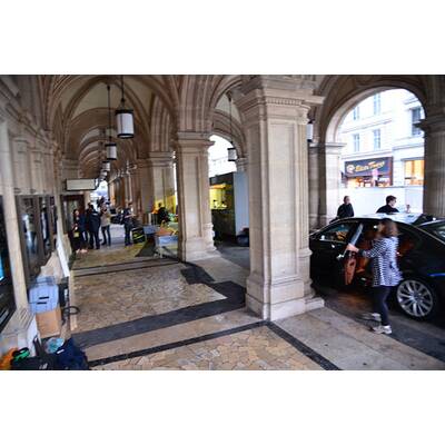 Tom Cruise bei Dreh in der Menge