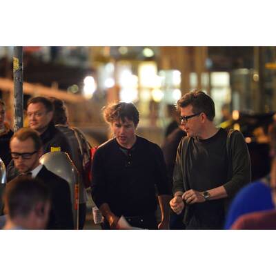 Tom Cruise bei Dreh in der Menge