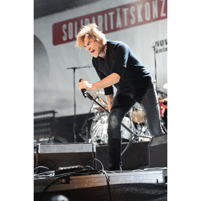 Maschek bei #voicesforrefugees