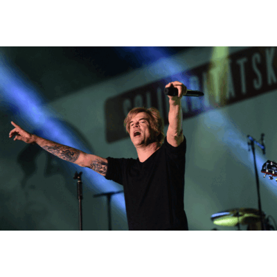 Maschek bei #voicesforrefugees