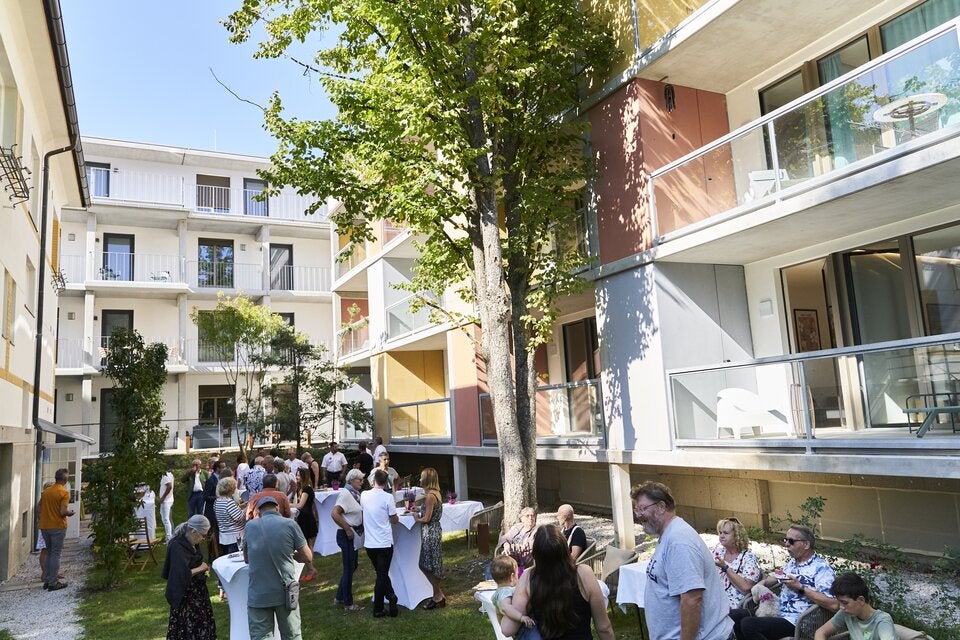 Neue Wohn-Oase lässt Pitten erstrahlen