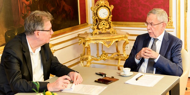 Werner Schima Van der Bellen