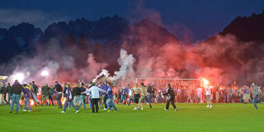 Austria Salzburg feiert Aufstieg in Erste Liga 