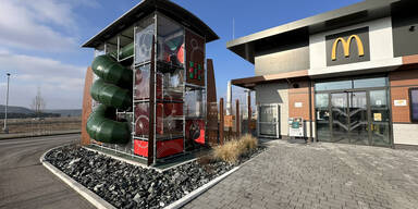 Spielplatz der Fast-Food-Kette McDonald's in Oberpullendorf